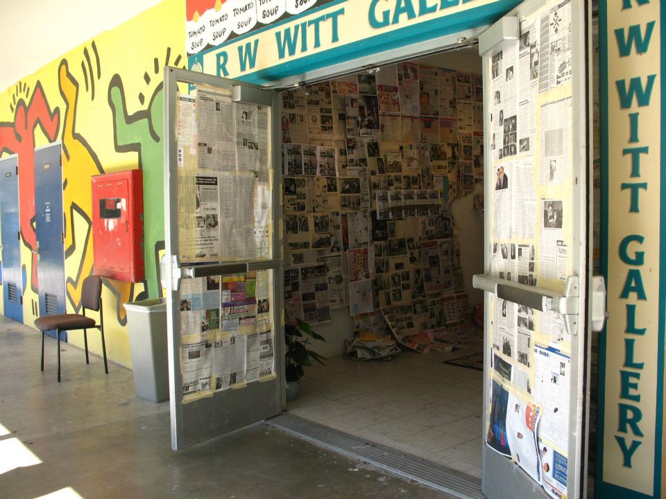 entrance to the Witt Gallery